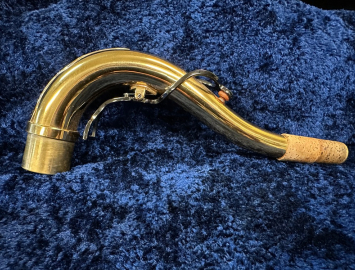 Used 'Power Neck' Gold Lacquer Neck With Underslung Octave Key – Fit to Keilwerth